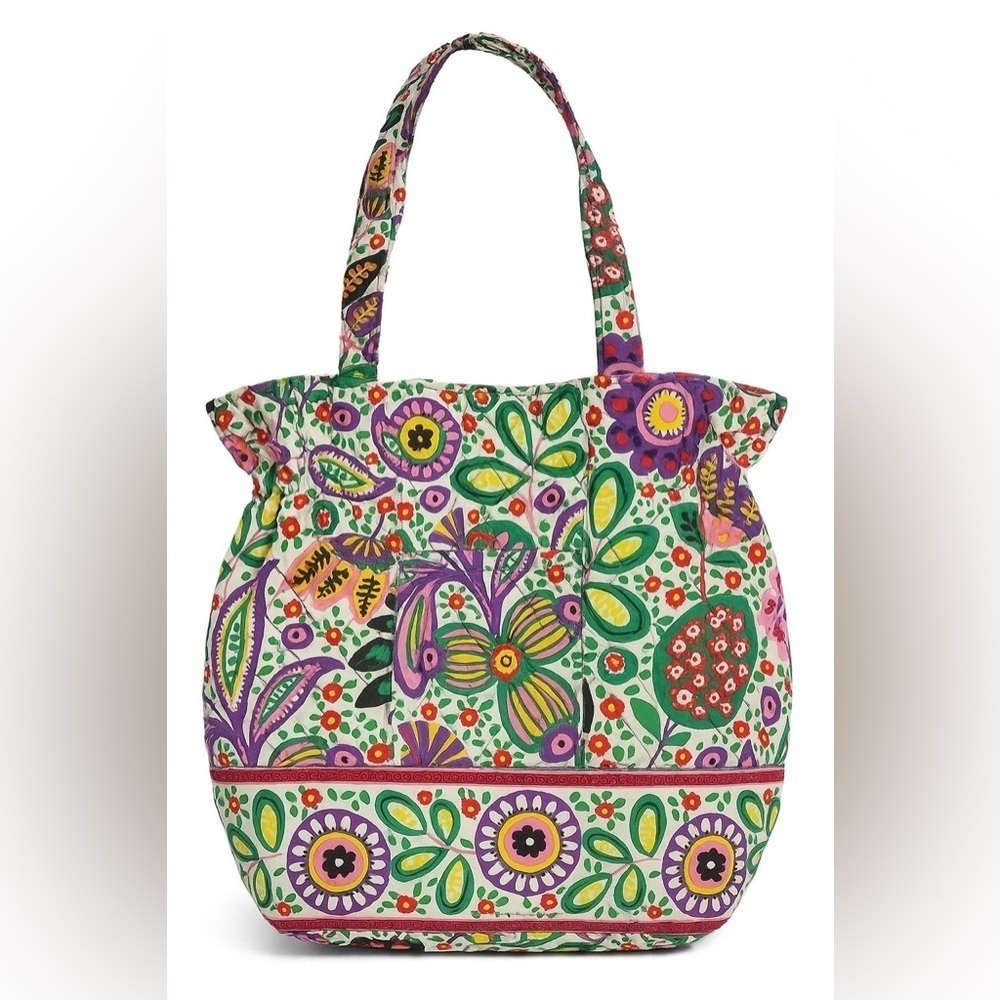 Vera Bradley Viva La Vera Cinch Tote Bag Purse Shoulder Bag rare